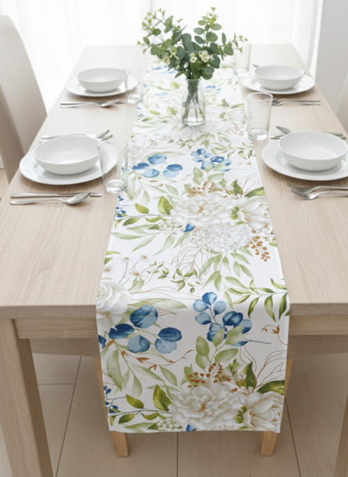 Štóla ( Biely kvet 42 x 146 cm)