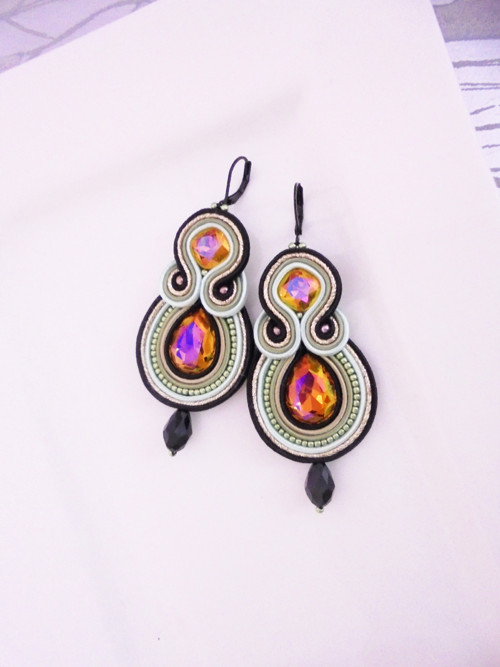 Soutache náušnice