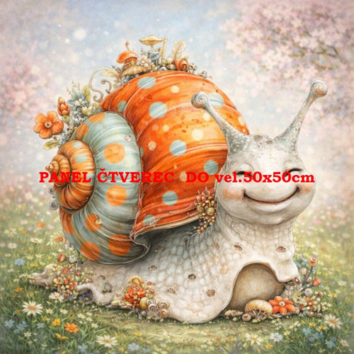 Bavlněný panel 10x10 cm