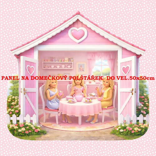 Bavlněný panel 10x10 cm