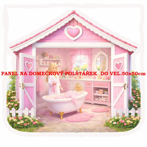 Bavlněný panel 10x10 cm