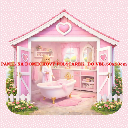 Bavlněný panel 10x10 cm