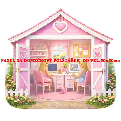 Bavlněný panel 10x10 cm