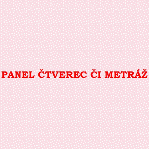 Bavlněný panel 10x10 cm — foto 1
