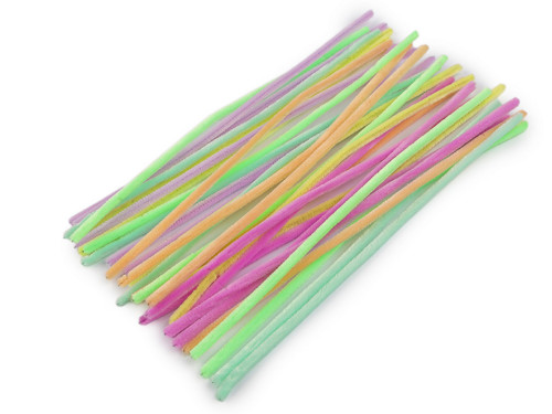 Modelovací drátky 6 mm délka 30 cm (20ks) - mix
