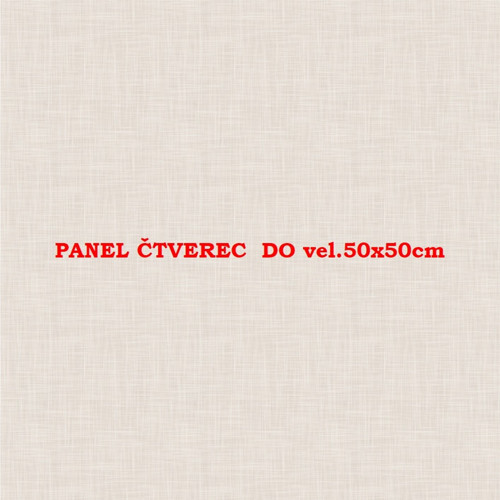 Bavlněný panel 10x10 cm — foto 1