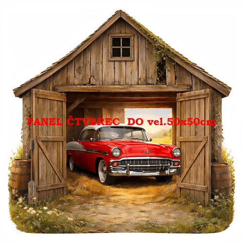 Bavlněný panel 10x10 cm — foto 1