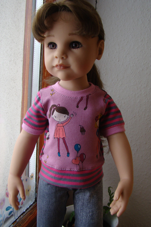 Hannah Götz 50 cm - tričko