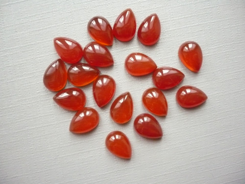 Kabošon - karneol AAA 12 mm, 1 ks