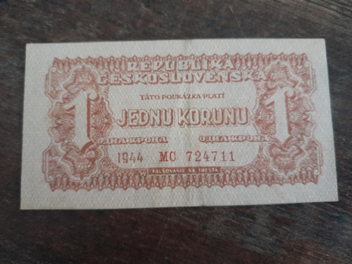1 koruna 1944