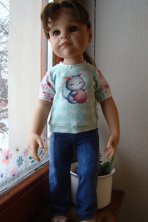 Hannah Götz 50 cm - tričko