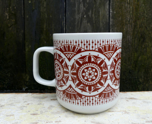 Kaleidoskop...retro porcelánový hrnek