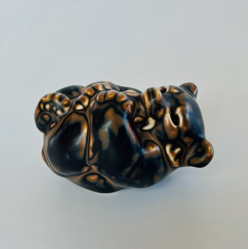Royal Copenhagen Soška Medvěd 7.5 cm, Knud Kyhn