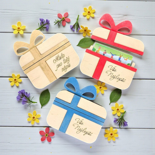 Krabička na dárkovou kartu.