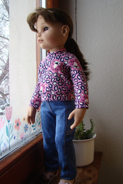 Hannah Götz 50 cm - riflíky