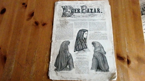 Der Bazar 1. Juni 1865 střihy 610 Kč sleva 30 %