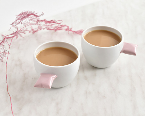 Porcelánové hrnky Snídaně do postele (set 2ks)