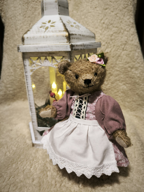 Lujza - vintage teddy medvedík