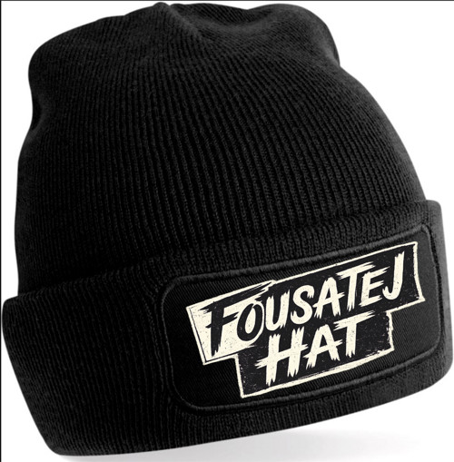 Čepice Fousatej Hat - černá