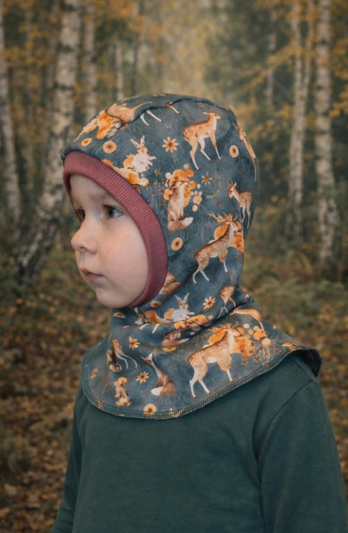 Dětská handmade zateplená kukla, 1-3 roky