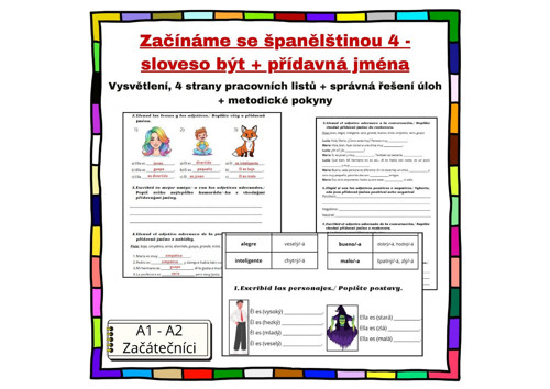Začínáme se španělštinou - být + přídavná jména