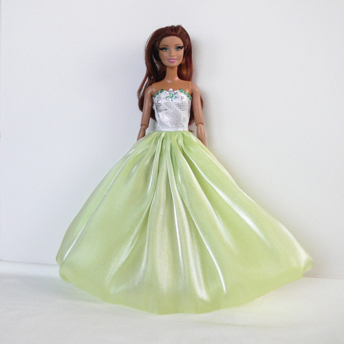 Barbie - společenská sezóna ... světle zelená