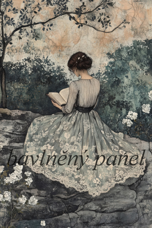 Bavlněný panel VIN 258