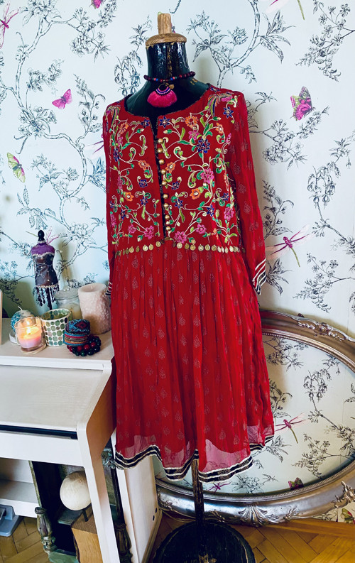 Boho šaty velkolepé — foto 1