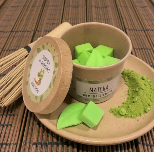 Sojový vosk do aromalampy - Matcha