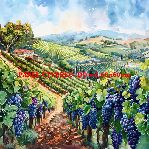 Bavlněný panel 10x10 cm — foto 1