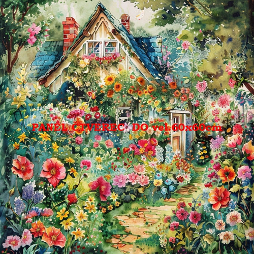 Bavlněný panel 10x10 cm