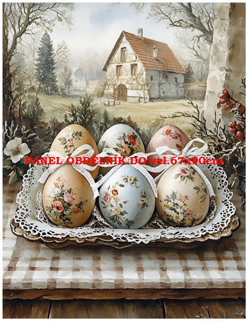 Bavlněný panel 7x10 cm — foto 1
