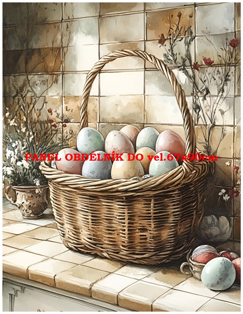Bavlněný panel 7x10 cm — foto 1
