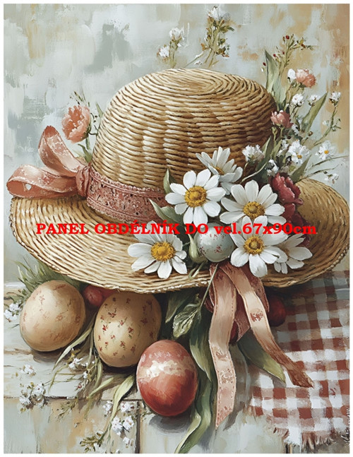 Bavlněný panel 7x10 cm — foto 1