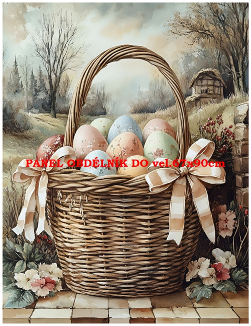 Bavlněný panel 7x10 cm — foto 1