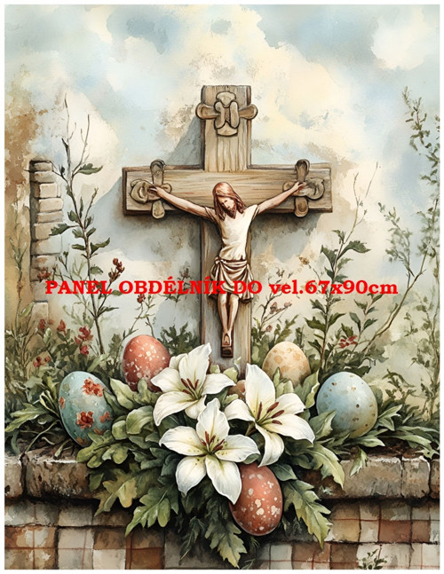 Bavlněný panel 7x10 cm — foto 1