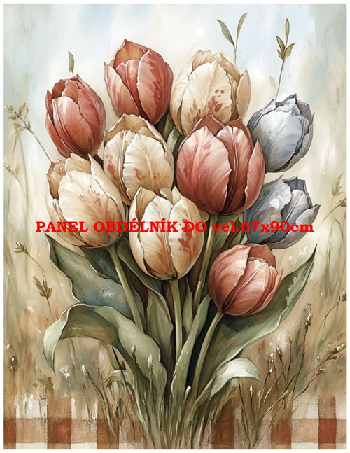 Bavlněný panel 7x10 cm — foto 1