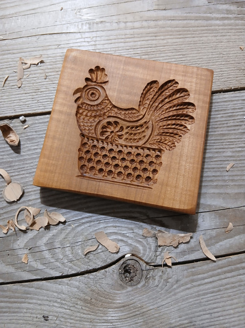 Dřevěná forma 8x9cm