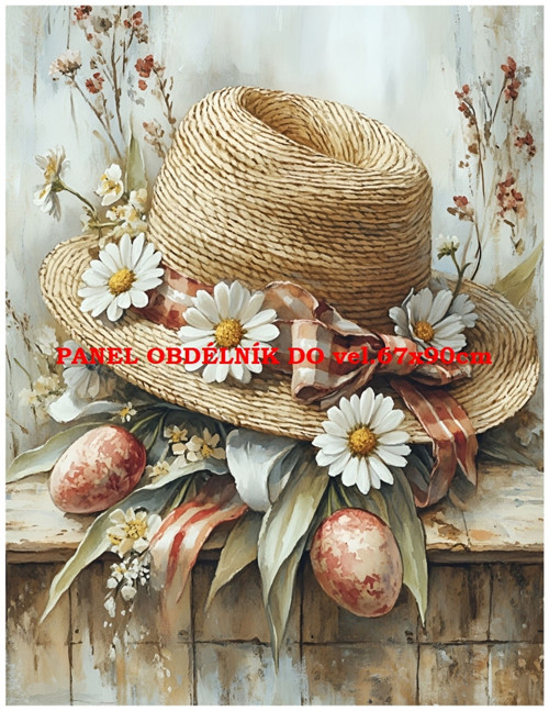 Bavlněný panel 7x10 cm — foto 1