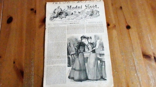 Módní svět 18. 4. 1893 střihy