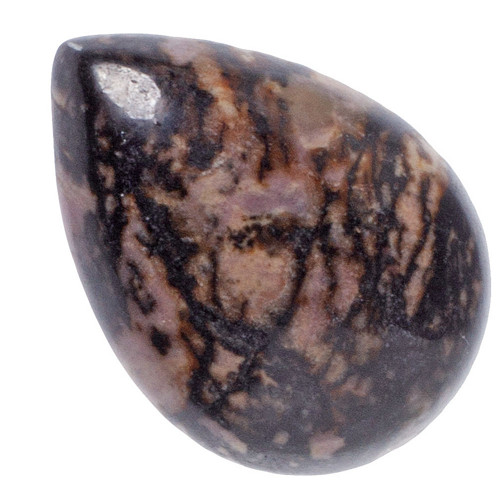 Rodonit- kabošon, 25x18 mm