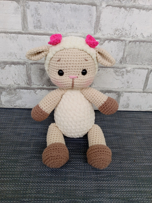 Ovečka krémová Jasmínka...24cm