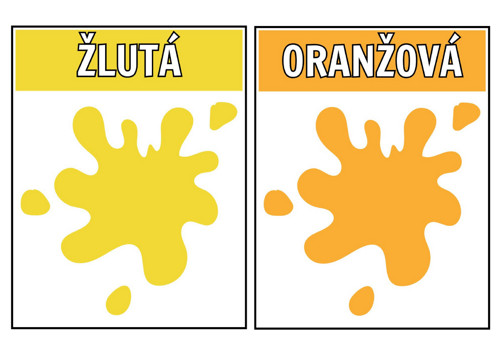 Naučné karty - barvy