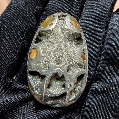 Simbircito-amonitová geoda, ID 5466, 42x27 mm