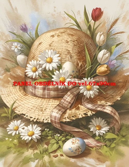 Bavlněný panel 7x10 cm — foto 1