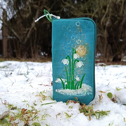 Obal na mobil "Bledule"