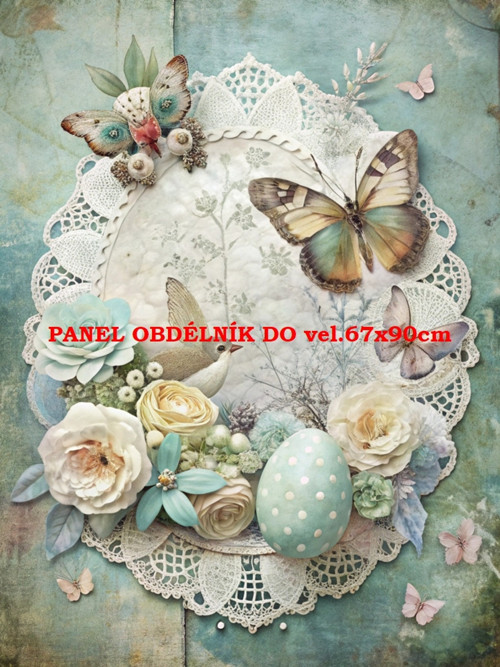 Bavlněný panel 7x10 cm — foto 1