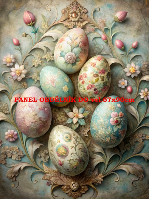 Bavlněný panel 7x10 cm — foto 1