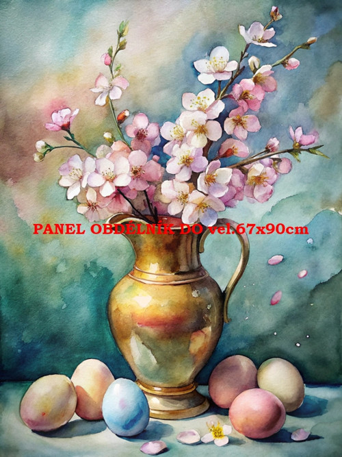 Bavlněný panel 7x10 cm — foto 1