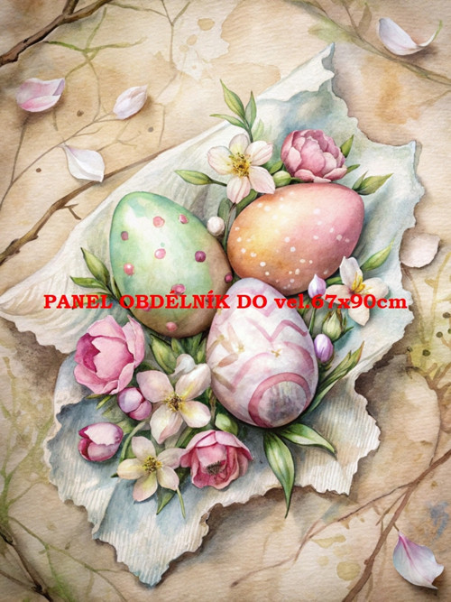 Bavlněný panel 7x10 cm — foto 1